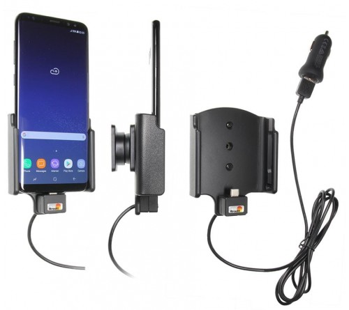 Brodit houder/lader Samsung Galaxy S8 Plus USB sig.plug