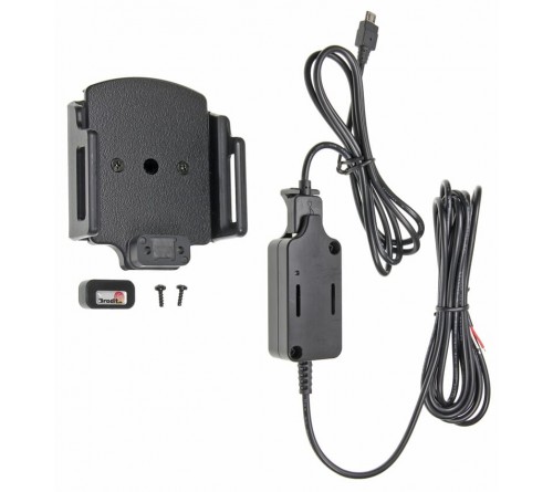 Brodit h/l micro-usb verstelb 62-77/9-13mm usb-A fixed