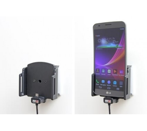 Brodit h/l micro-usb verstelb 75-89/12-16mm usb-A fixed