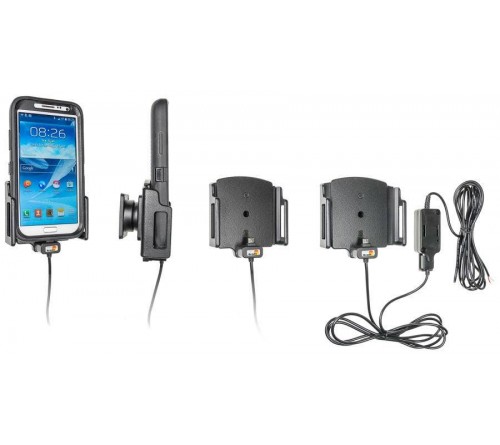 Brodit h/l micro-usb verstelb 75-89/12-16mm usb-A fixed