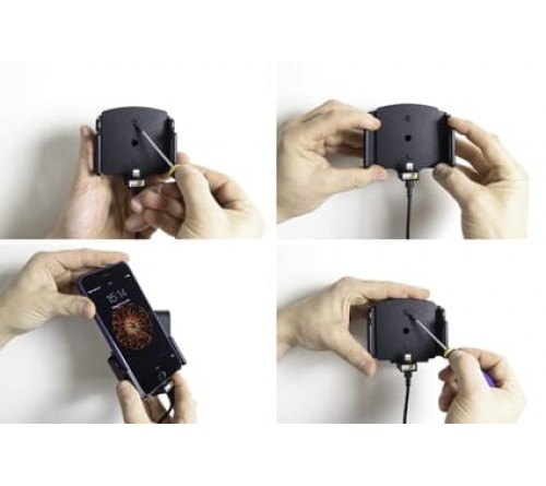 Brodit h/l lightning verstelb 75-89/2-10mm usb-A fixed