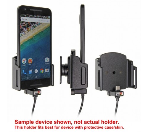 Brodit h/l usb-C verstelb 62-77/12-16mm usb-A fixed