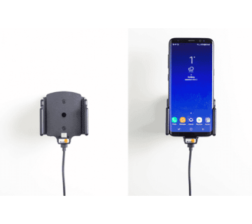 Brodit h/l usb-C verstelb 75-89/12-16mm usb-A fixed