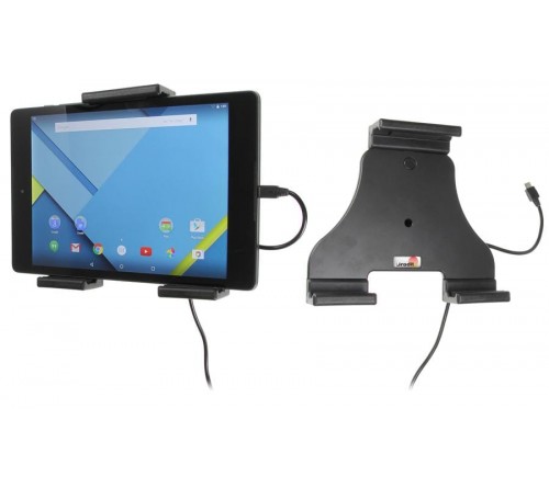 Brodit h/l Tablet verstelb 140-195mm micro-usb-usb-A fixed