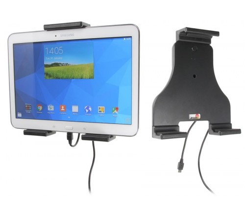 Brodit h/l Tablet verstelb 180-230mm micro-usb-usb-A fixed