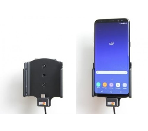 Brodit houder/lader Samsung Galaxy S8 Plus - fixed instal.