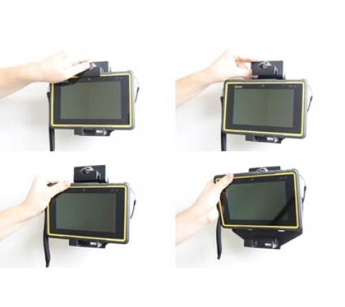 Brodit houder Getac Z710 met slot-2 sleutels