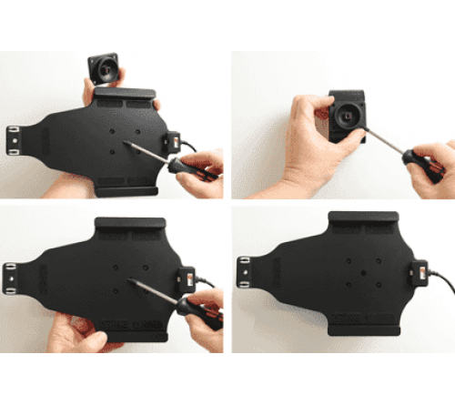 Brodit houder/lader Apple iPad Mini 4/5 USB sig. plug LOCK