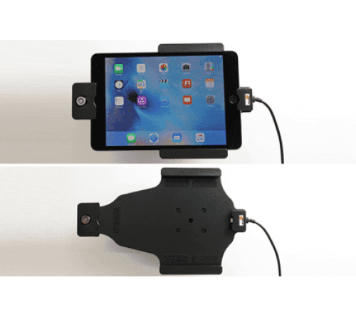 Brodit houder/lader Apple iPad Mini 4/5 USB sig. plug LOCK