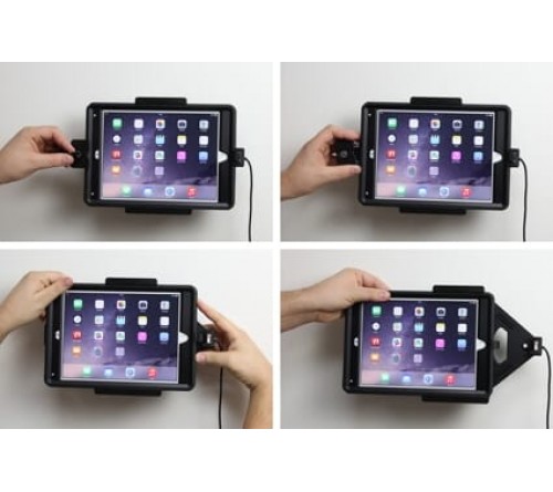 Brodit h/l Apple iPad Air2 Fixed install LOCK-Otterbox Def.