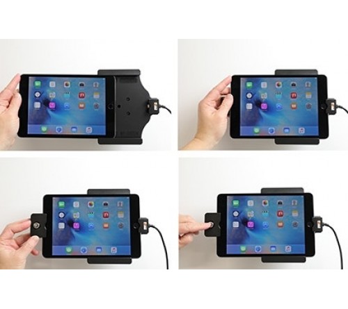 Brodit houder/lader Apple iPad Mini 4/5/2019 Fixed LOCK.