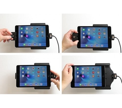 Brodit houder/lader Apple iPad Mini 4/5/2019 Fixed LOCK.