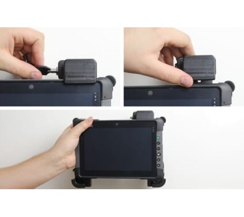Brodit houder Getac T800 met SLOT 2 sleutels