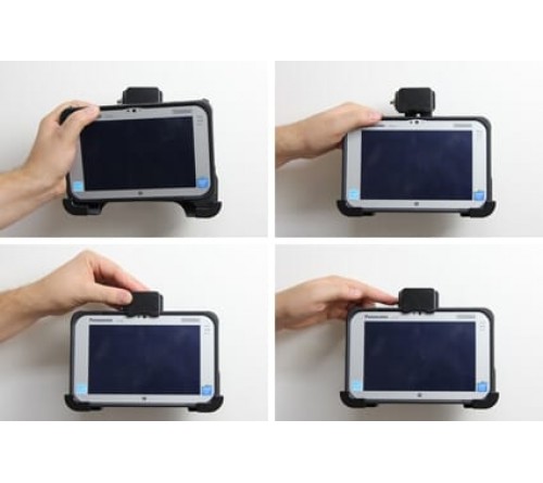 Brodit houder Panasonic FZ-B2/ M1 met SLOT 2 sleutels