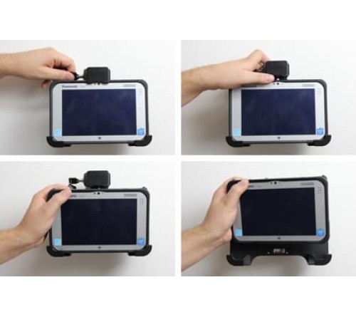 Brodit houder Panasonic FZ-B2/ M1 met SLOT 2 sleutels