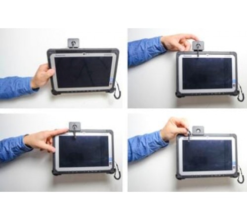 Brodit houder Panasonic FZ-A2 met SLOT - 2 sleutels