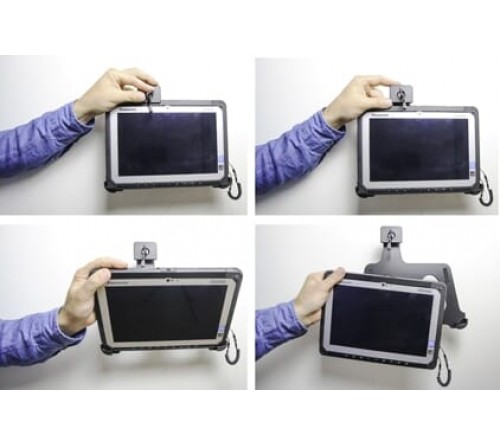 Brodit houder Panasonic FZ-A2 met SLOT - 2 sleutels