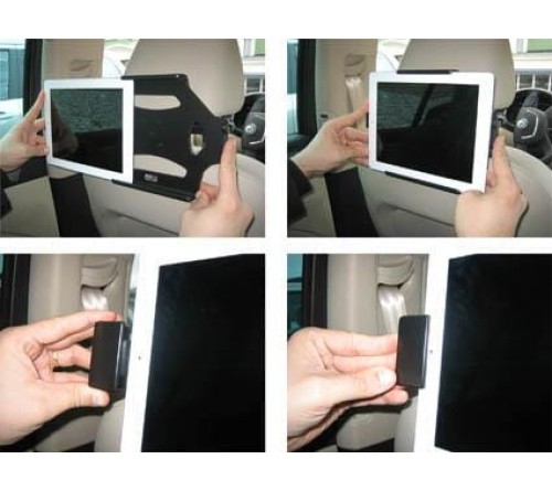 Brodit houder Apple iPad 2/3/4 (veerweerstand)