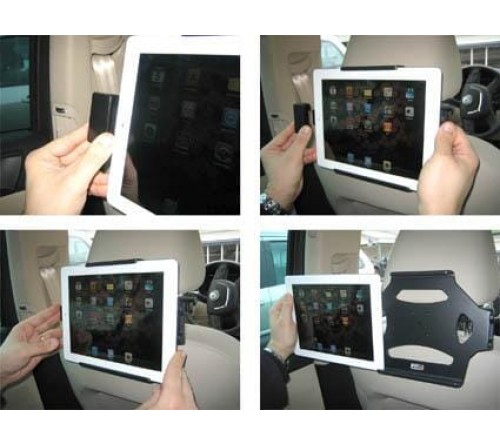 Brodit houder Apple iPad 2/3/4 (veerweerstand)