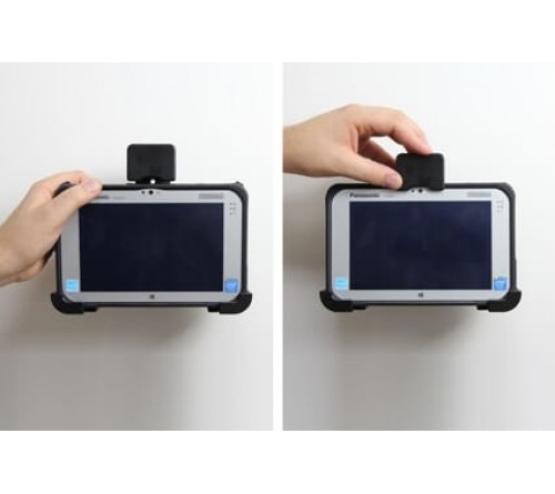 Brodit houder Panasonic Toughpad FZ-M1 met veerweerstand
