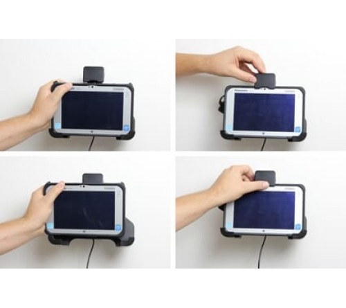 Brodit houder Pan.Toughpad FZ-B2/M1 veerweerstand-fly lead