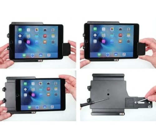 Brodit houd.Uni.Tablet 115-138/ 180-210mm met veerweerstand