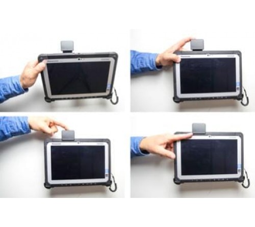 Brodit houder Panasonic FZ-A2 LOCK VEER