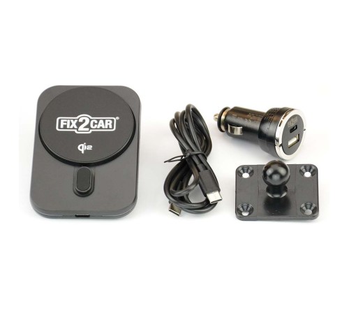 Kram Fix2Car wireless Qi2 charger 15W Magsafe iPhone 12-17