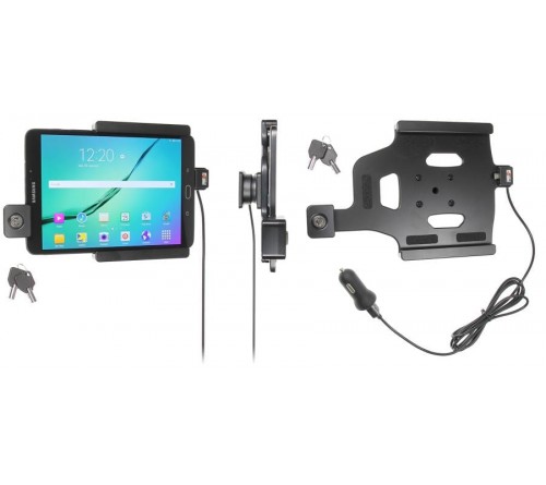 Brodit houder/lader Sam.Galaxy Tab S2 8.0 USB sig.plug LOCK