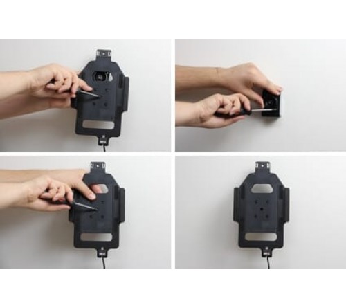 Brodit houder/lader Sam.Galaxy Tab E 8.0 USB sig.plug LOCK