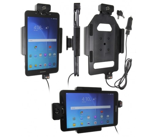 Brodit houder/lader Sam.Galaxy Tab E 8.0 USB sig.plug LOCK