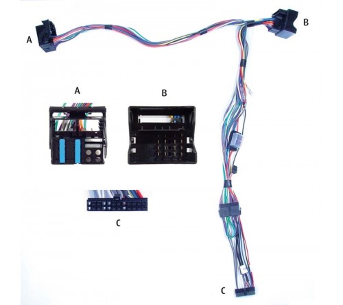 Kram Audio2Car Audi A6 2004-2008 MMI Basic 4 Speakers