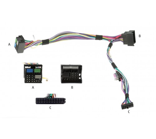 Kram Audio2Car Audi A1 2010- Concert Radio (fully populated)