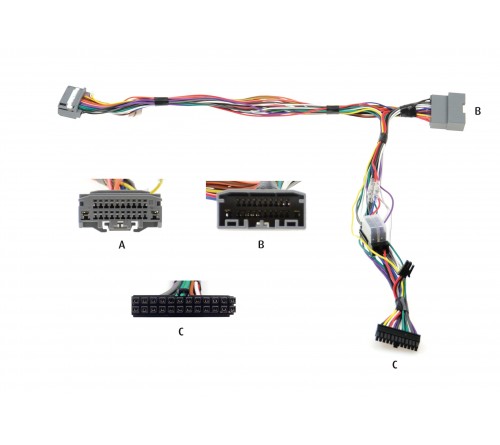 Kram Audio2Car Chrysler 2007- standaard audio systeem