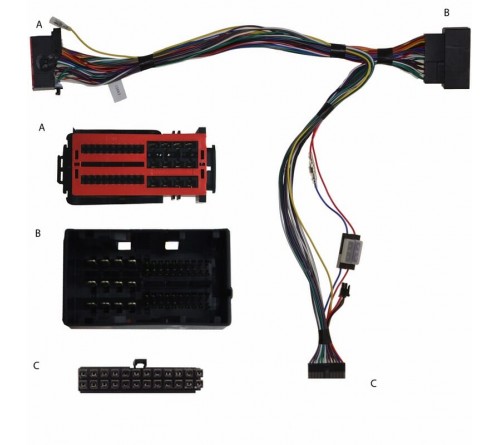 Kram Audio2Car Dodge Dart/Ram/Fiat 500L New 52w radio con.