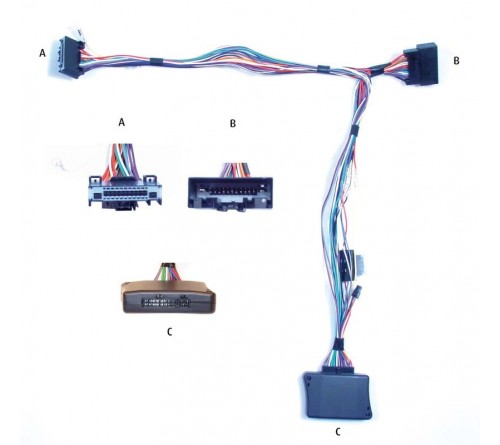 Kram 3G Mute Ford Focus 2011- 24pins nieuwe connector