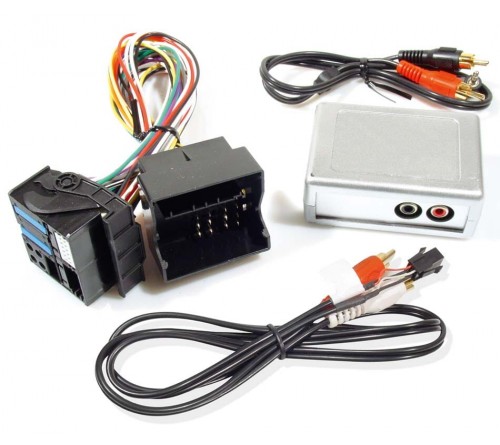 Aux adapter Mini 2001-2006 met Boost Radio / Navi met FAKRA 