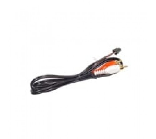 Aux adapter Microfit 4PIN Male -> 2 x RCA Male