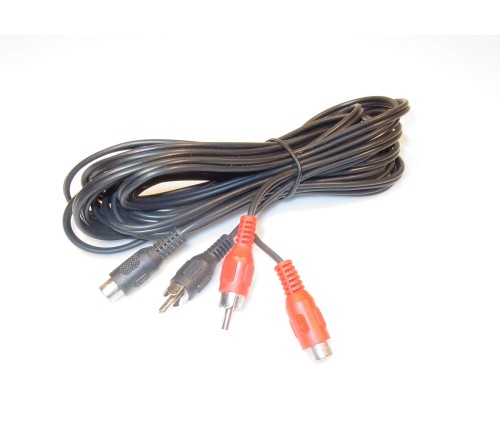 Aux kabel RCA verlengkabel 5 meter