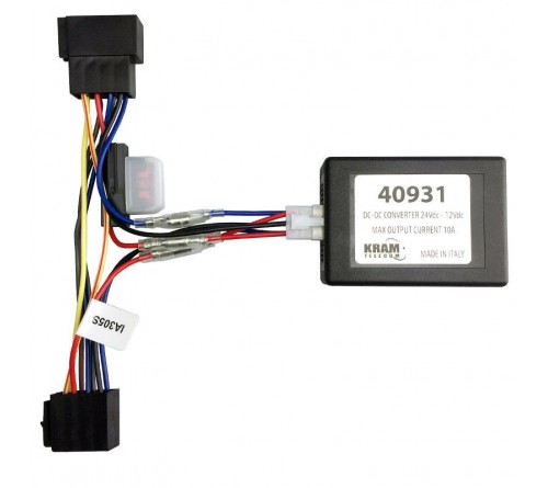 Kram Iso2Car With 2 Channel Voltage Dropper 24V->12V 10A