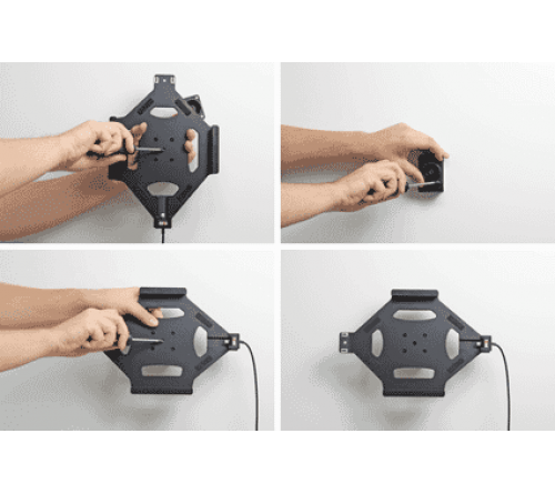 Brodit h/l Apple iPad Air/9.7 USB sig. (veerweerstand)-Otter