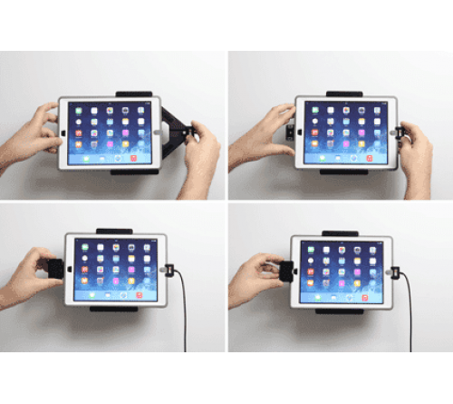 Brodit h/l Apple iPad Air/9.7 USB sig. (veerweerstand)-Otter