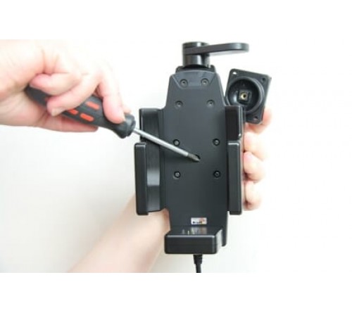 Brodit h/l Zebra TC70/75 sig.plug-rechte kabel-swiveling top