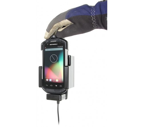 Brodit h/l Zebra TC70/75 sig.plug-rechte kabel-swiveling top