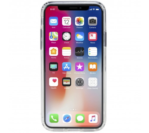 Krusell Kivik Cover Apple iPhone X/ Xs - Transparent