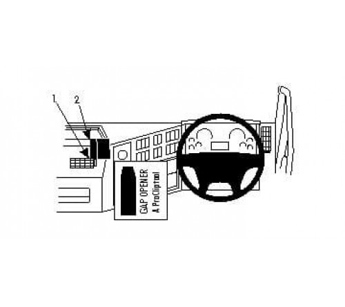 Proclip Volvo FE/FL 07- Angled RHD