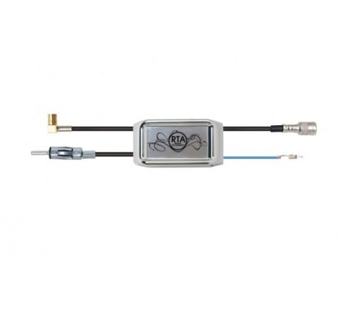 Antennesplitter actief AM/FM ISO M - DAB+ SMB F / DIN M
