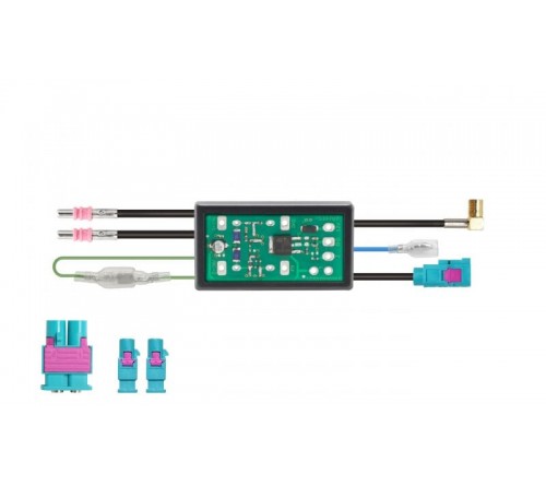 Antennesplitter passief FM 2x fakra M - DAB SMB F 1x Fakra F