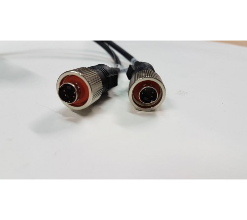 MXN 2 cam socket M truck zijde tbv 2 camera trailerset