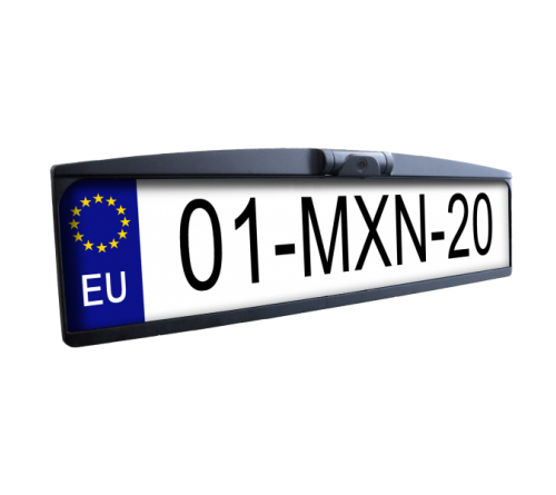 MXN 20C nummerplaathouder camera PAL normaal/mirror